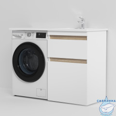 Раковина на стиральную машину Am.Pm X-Joy 120 R M85AWPR1201WG