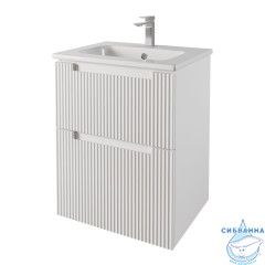 Тумба под раковину Dreja Euphoria 60 белый матовый