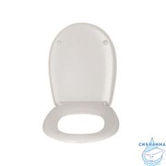 Сиденье для унитаза, soft close, дюропласт, IDDIS, ID 136 Dp Sc