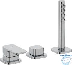 Смеситель для ванны на борт Kludi Renon  424470575 (хром)