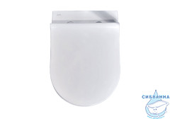 Унитаз подвесной безободковый Aquatek Поларис AQ0700-01 (с сиденьем Soft Close (микролифт)