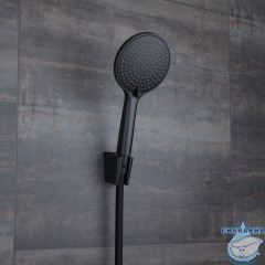 Лейка для душа, черная матовая, Optima Home, IDDIS, OPH3F0Bi18