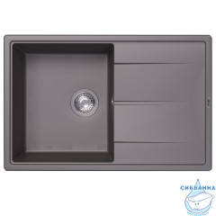 Кухонная мойка ABBER Quarz AQ2904G серый