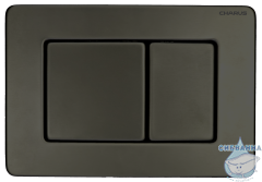 Инсталляция для унитаза Charus CC.300.80.01 с кнопкой смыва Charus Robusto FP.310.GNM.05 оружейная сталь