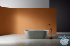 Ванна из искусственного камня ABBER Frankfurt 170x75 AM9941MLG