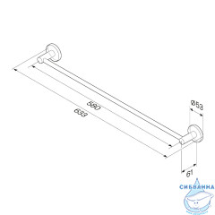 Полотенцедержатель Am.Pm X-Joy A85A346422