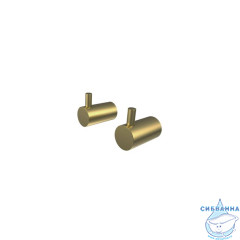 Комплект  одинарных крючков, сплав металлов, Petite, матовое золото, IDDIS, PET2G02i41