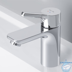 Смеситель для раковины AM.PM X-Joy F85B02100 (без донного клапана) (хром)