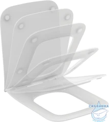 Сидение для унитаза Ideal Standard Blend Cube Soft Close T521101 (микролифт)