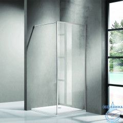 Walk-in Azario Richmond 90 профиль серебро, стекло прозрачное AZ-NAG6310 900	