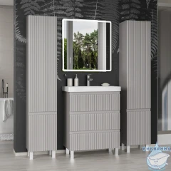 Пенал Brevita Victory L 35 см VIC-05035-500L серый