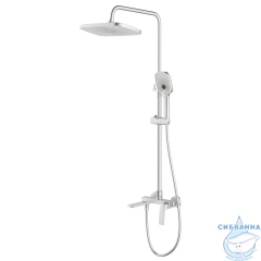 Душевая система Azario Conda 250 1 режим AZ-K2411BN (сатин )