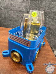 Встраиваемый смеситель для ванны Aquatek Европа AQ1347BG (шлифованное золото)