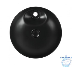 Раковина на столешницу 43 см Aquanet Moon-2-MB 273671 (черный)