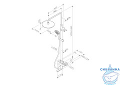 Душевая система AM.PM Like F0780964 (хром)