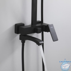 Душевая система Frap F2476-6 320 1 режим (черный)