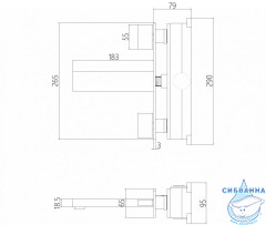 Смеситель для раковины встраиваемый Abber Daheim AF82122NG (никель)