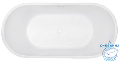 Акриловая ванна ABBER AB9209MB 170х80 с каркасом
