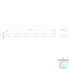 Крючок ABBER Westen AA1752G
