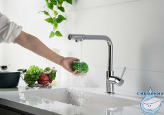 Смеситель для кухни Aquatek Европа AQ1386CR (хром)