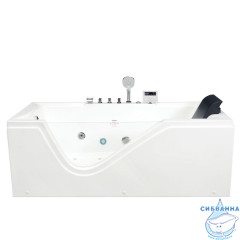Акриовая ванна Gemy G9055 K L 181х92 с гидромассажем