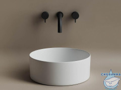  Раковина на столешницу 36 см Ceramicanova Element CN6032MB (белый матовый)