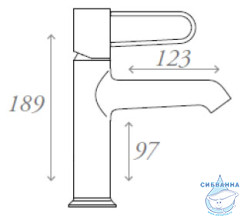 Смеситель для раковины Jacob Delafon Odeon Rive Gauche E21029-CPR-CP (без донного клапана) (хром/медь)