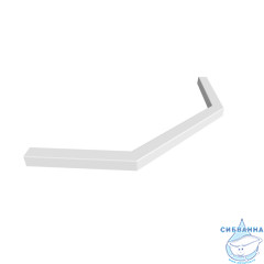 Декоративный профиль Idiis Stell 100x100 белый