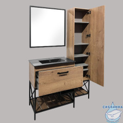 Шкаф-колонна Comfortу Бредфорд 40 дуб темный