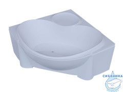 Акриловая ванна Aquatek Эпсилон 150х150 с каркасом