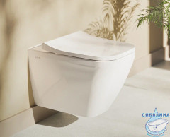 Унитаз подвесной безободковый Vitra Integra Square 7082B003-0075 с сиденьем Soft Close (микролифт)