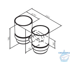Стакан AM.PM Sense A74343400