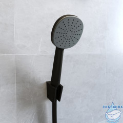 Лейка для душа Iddis Optima Home 100 1 режим OPH1FB9i18 (черный матовый)