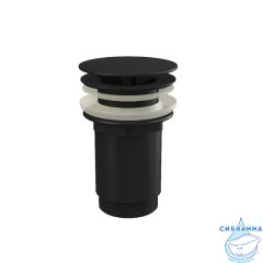Донный клапан для раковины Ravak X01762 (черный матовый)
