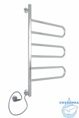 Полотенцесушитель электрический Indigo Veter 45х75 хром