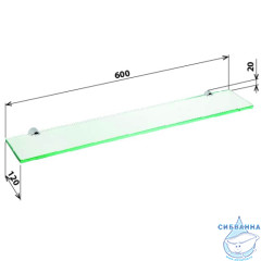 Полочка Bemeta Alfa 102402242