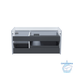 Тумба под раковину IDDIS Edifice 100 см светло-серый EDI10L0i95