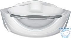 Акриловая ванна 1Marka Grand Luxe 155x155