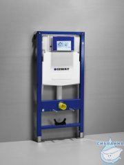 Инсталляция для унитазов Geberit Duofix 111.300.00.5 с кнопкой смыва Geberit Sigma 01 115.770.BG.5 (брашированное золото)