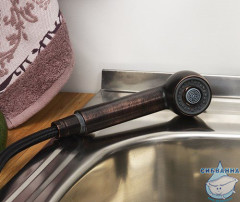 Смеситель для кухни WasserKRAFT A8247 (черная бронза)