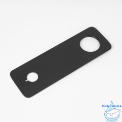 Отражатель для смесителя, уплотнитель в к-те, квадратный, черный, IDDIS, 98200SB3SM