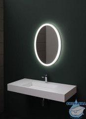 Зеркало Aquanet Комо 60 249357 с LED подсветкой