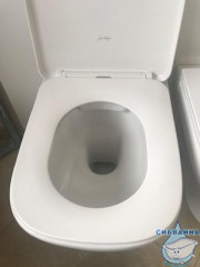 Унитаз подвесной безободковый Jacob Delafon Vox EDM102-00 с сиденьем Soft Close (микролифт)