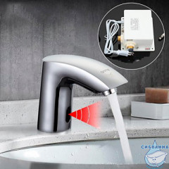 Смеситель для раковины Gappo G518 (без донного клапана) (хром)