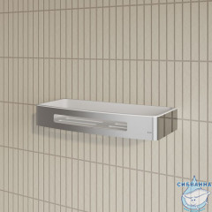 Полка, хром, нержавеющая сталь, полир., IDDIS, SHE10SPi44