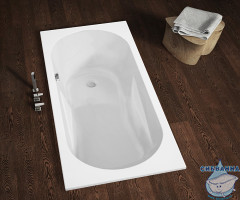 Акриловая ванна Riho Lazy L 170x75 с каркасом