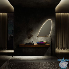 Раковина на столешницу 49 см ABBER Bequem AC2107Regen