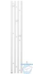 Полотенцесушитель электрический Сунержа Кантата 120 (с возможностью скрытого подключения слева) (белый матовый)