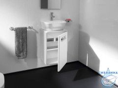 Тумба Roca Gap 45 с раковиной Roca Gap 45 белый матовый