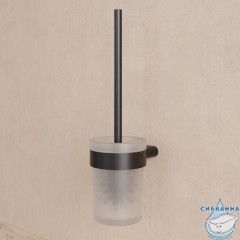 Ершик, нержавеющая сталь, Petite, черный матовый, IDDIS, PETBLSGi47